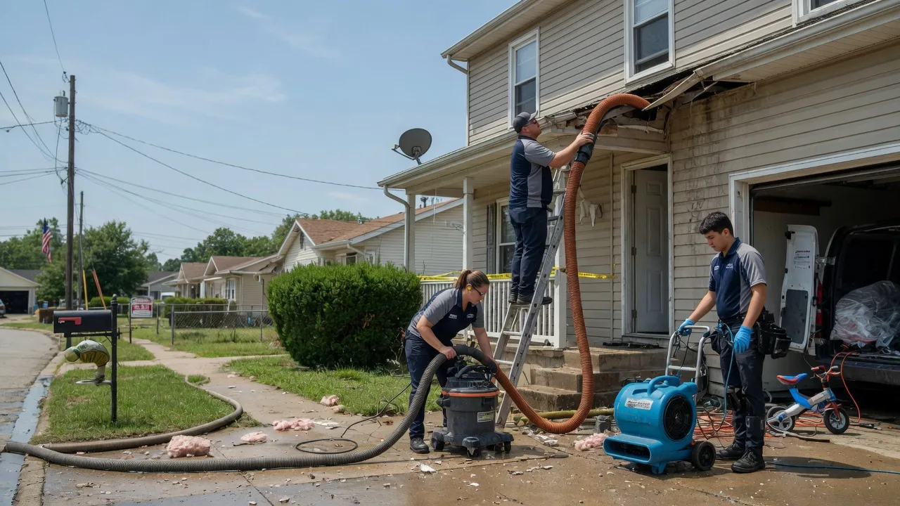 Water Damage Restoration in Mcdonald, KS near me